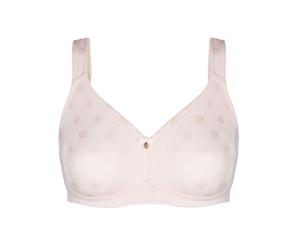 Bügelloser BH SUSA "BH ohne Bügel Rhodos", Damen, Gr. 100, Cup B, rosa (soft peach), Stoff, Obermaterial: 70% Polyamid PA. 17% Baumwolle CO. 13% Elasthan EL., BHs (67588521-100) soft peach
