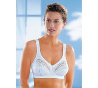 Bügelloser BH TRIUMPH, Damen, Gr. 95, Cup C, weiß, 52% Polyamid, 25% Elasthan, 19% Polyester, 4% Baumwolle, BHs (75319818-95) weiß