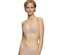 Bügelloser BH TRIUMPH "Flex Smart P EX", Damen, Gr. 2, N-Gr, beige (soft praline), Microtouch, Obermaterial: 46% Polyester, 35% Polyamid, 19% Elasthan, BHs, leicht und anschmiegsam (47332541-2) soft p