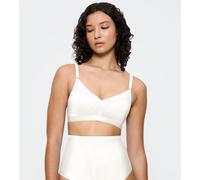 Bügelloser BH TRIUMPH "Shape Smart", Damen, Gr. 4, N-Gr, ecru weiß, Microtouch, Obermaterial: 69% Polyamid, 31% Elasthan, unifarben, BHs, glättend, vorgeformte Cups, weich und leicht formend (47750734