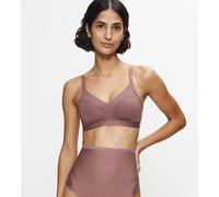 Triumph Bügelloser BH Shape Smart N Damen – Microtouch, vorgeformte Cups – Rosé-Braun Gr. 4