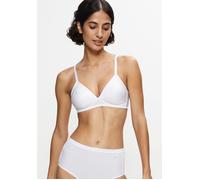Bügelloser BH TRIUMPH "Soft Sensation P X", Damen, Gr. 90, Cup A, weiß, Microtouch, Obermaterial: 47% Polyamid, 38% Polyester, 15% Elasthan, unifarben, BHs, leicht und atmungsaktiv (454528-90) weiß