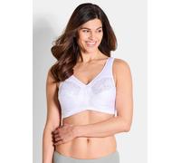 Bügelloser Komfort-BH im Doppelpack weiß 100 D