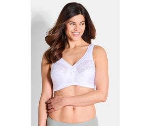 Bügelloser Komfort-BH im Doppelpack weiß 95 F