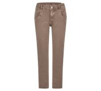 BUENA VISTA ANNA C 7/8 STRAIGHT caffe latte 2409 B5859 4141 MW.7029 - Stretch Twill XL