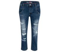 BUENA VISTA ANNA C 7/8 STRAIGHT destroyed repair 2409 B5859 369 D.7622 - Stretch Denim L