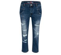 BUENA VISTA ANNA C 7/8 STRAIGHT destroyed repair 2409 B5859 369 D.7622 - Stretch Denim XS