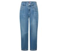 Buena Vista Straight Fit Jeans in verkürzter Passform Modell 'Cozy' in Hellblau, Größe L
