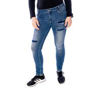 Buena Vista Damen Jeans Kim-Zip 7/8 Stretch Denim in blau (S)