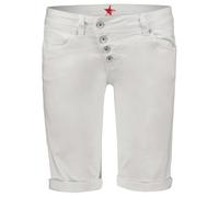 Buena Vista Hose Malibu Short Stretch Twill in Weiß, Größe M