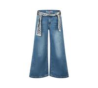 Buena Vista Wide Fit Jeans mit Viskose-Anteil Modell 'Palazzo' in Blau, Größe L