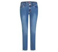 Buena Vista Cropped Jeans mit Eingrifftaschen in Dunkelblau, Größe XL