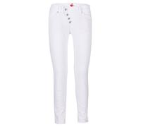 Buena Vista Damen Jeans Malibu 7/8 (DE/NL/SE/PL, Alphanumerisch, XS, Regular, Regular, White)