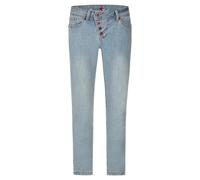 Buena Vista Malibu Cropped Stretch Denim Light Blue - S