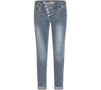 BUENA VISTA MALIBU anthracite denim 2508 B5001 399.8970 - Stretch Denim S