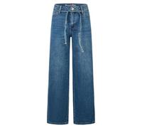 Buena Vista Wide Leg Jeans mit Bindegürtel in Blau, Größe L
