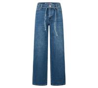 Buena Vista Wide Leg Jeans mit Bindegürtel in Blau, Größe M