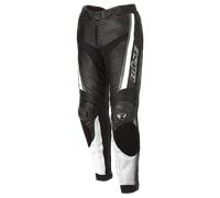 Büse Mille Lederhose Damen Schwarz / Weiß 21 (Damen) (kurz)
