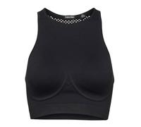 Büstenhalter Calvin Klein Medium Support Sports - black beauty - Schwarz (S)