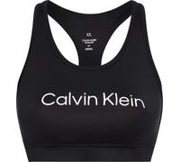 Büstenhalter Calvin Klein Medium Support Sports - black - Schwarz (S)