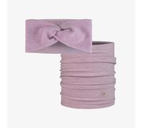 Buff® Bundle Neckwarmer Merino Fleece Rosa Einzelgröße und Headband Merino Fleece Rosa Einzelgröße Erwachsene