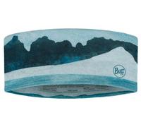 Buff Coolnet UV Wide Stirnband blau