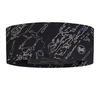 Buff CoolNet UV® Wide Stirnband, schwarz -