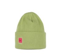 Buff Crossknit Beanie sheen yellow