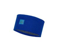 Buff Crossknit Headband solid azure blue