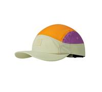 buff 5 panel go cap weis orange violett