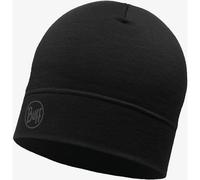 Lightweight Merino Wool Hat, solid black solid black