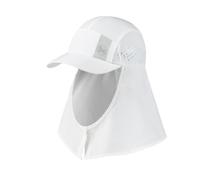 Buff - Atmungsaktive Sahara Cap - Unisex - Desert Cap - Desert Cap Solid White für Herren - Größe L/XL - Weiß Weiß L/XL