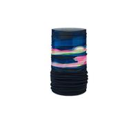 buff fleece neckholder blau rosa