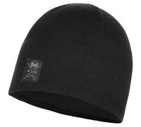 BUFF Fleece Strickmütze Solid black