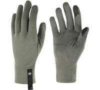 Buff- Handschuhe Merino Midweight Multifunktionaler Schal aus 100% Merinowolle, Wandern, Outdoor, Nachhaltig, Leicht Männlich Weiblich L Bright Green