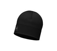 Lightweight Merino Wool Hat, solid black solid black