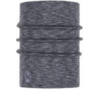 BUFF Heavyweight Merinowolle Multifunktionstuch fog grey multi stripes