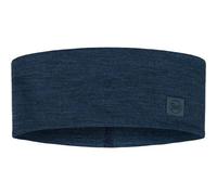 Buff Herren Headband Merino Wide solid night blue onesize