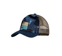 BUFF®| Kappe Trucker Junge Mädchen Verstellbar, Komfortabel, Atmungsaktiv, Qualität, Modern, Outdoor, Einheitsgröße, Bleu Fonce