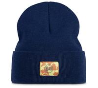 Buff - Kid's Knitted Beanie Bery - Mütze, Gr. One Size, blau (Midnight)