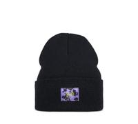 Buff Knitted Beanie Junior bery black
