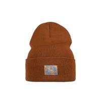 Buff Knitted Beanie Junior bery copper