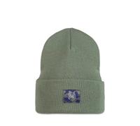 Buff Knitted Beanie Junior bery opaline