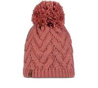 BUFF Knitted & Fleece Band Hat Caryn Bommelmütze 401 - caryn crimson