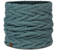 Buff Knitted & Fleece Damen Schal, blau -