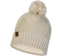 BUFF® - Knitted & Fleece Hat Raisa Bommelmütze Unisex cream