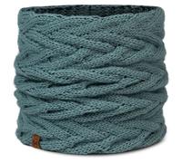 Buff - Knitted & Fleece Neckwarmer Caryn - Schal, Gr. One Size, blau/türkis (BlueGlass)