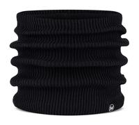 Buff - Knitted & Fleece Neckwarmer Renvi - Schal, Gr. One Size, schwarz (Black)