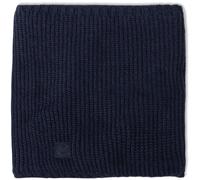 Buff Knitted & Fleece Schal, blau -