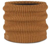 Buff Knitted & Fleece Schal, orange -